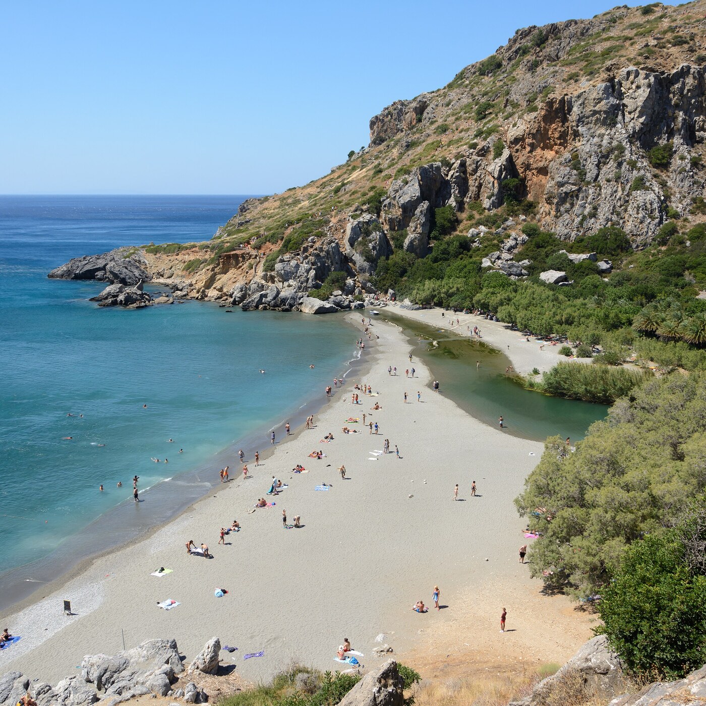 Preveli Palm Beach